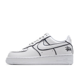 Stussy x Nike Air Force 1 Low Low Top Sneakers 3M Reflective
