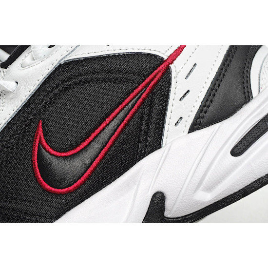 Nike Air Monarch IV 'White Black Red'