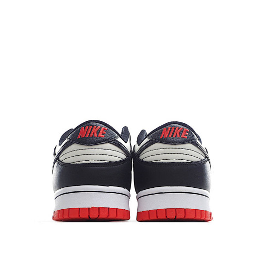 NBA x Nike Dunk Low EMB “Chicago” Black, White and Red
