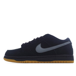 Nike SB Dunk Low "Fog" Black and Grey Low-Top Sneakers