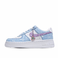 Nike  Air Force1 Low White blue 