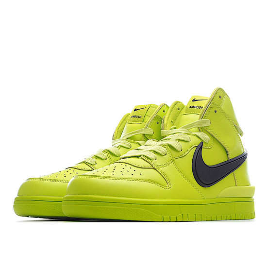 Ambush x Nike Dunk High Green Orange