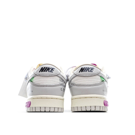 Nike 0ff-White x Nike Dunk Low "03 of 50" OW White Grey