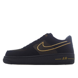 Nike Air Force 1 Black Gold