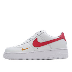 Nike Air Force 1 '07 Essential White and Red Low Top