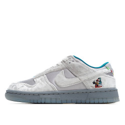 Nike Dunk Low ICE White and Grey Sneakers