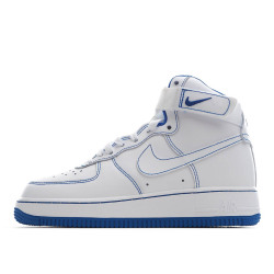 Nike Air Force 1 High '07 White and Blue High Top