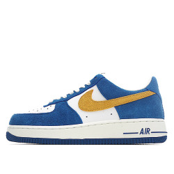 Nike Air Force 1 Blue and Yellow