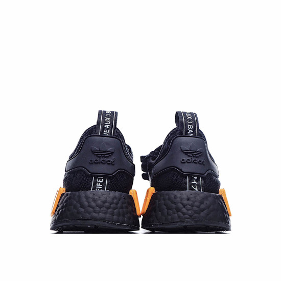 Adidas NMD_R1 J 'Black Solar Orange'