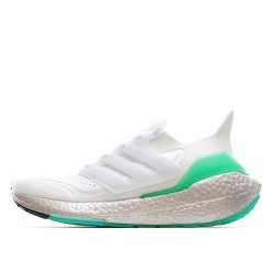 Adidas UltraBoost 21 'Crystal White Hazy Green'