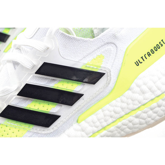 Adidas UltraBoost 21 'White Solar Yellow'