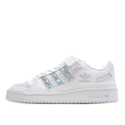 Adidas Originals Forum Low Sneakers White Bright Silver