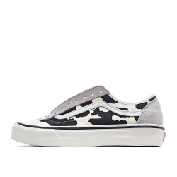 Vans Style 36 Decon SF Black and White Cow Graffiti Skateboard Shoes