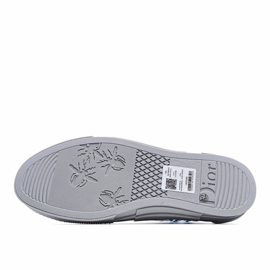 Dior B23 Oblique Slip-on Low Top Sneakers Sheer Print Sneakers