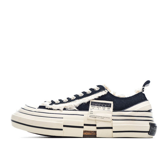 xVESSEL GOP Low canvas vulcanized sneakers