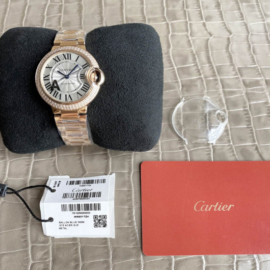 Cartier blue balloon watch