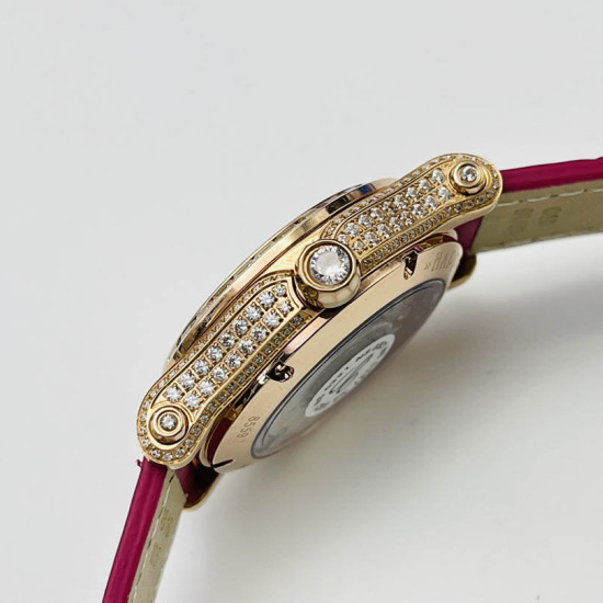 Chopard chopard Happy Sport coloured diamond watch