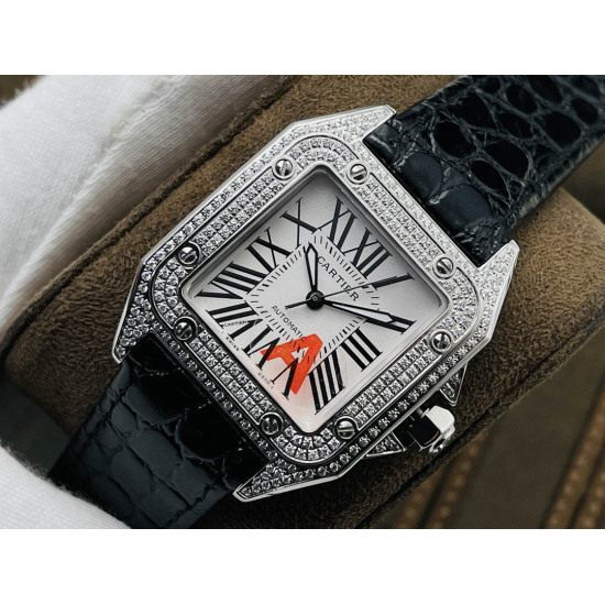 Cartier Santos Couple Watch Diameter: 51*41.3 mm