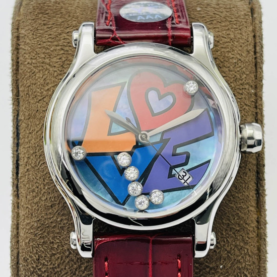 Chopard Colorful Watch Diameter: 36 mm