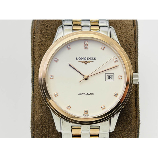 Longines Ensign series watch Diameter: 40*8.0MM rose gold