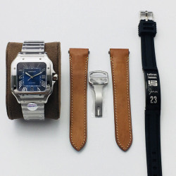 Cartier Santos Couple Watch Size: 39.8mm x 47.5*9.08mm