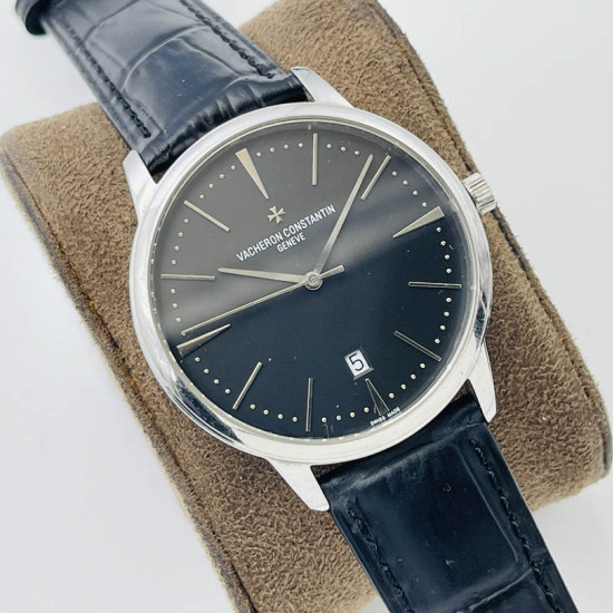 Vacheron Constantin Sapphire Watch Size: 40MM*9MM Model: 85180 Rose Gold