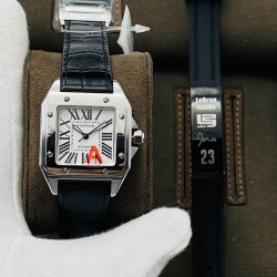 Cartier Santos Couple Watch Diameter: 51*41.3 44.2*35.6 mm