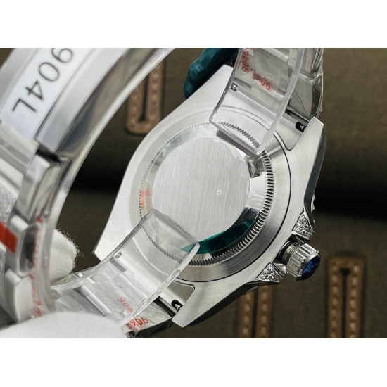 Rolex GMT Pavé diamond watch Diameter: 40 mm