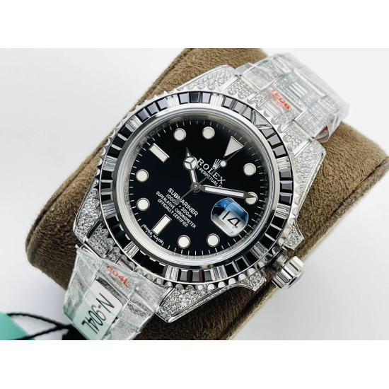 Rolex Submariner full diamond watch