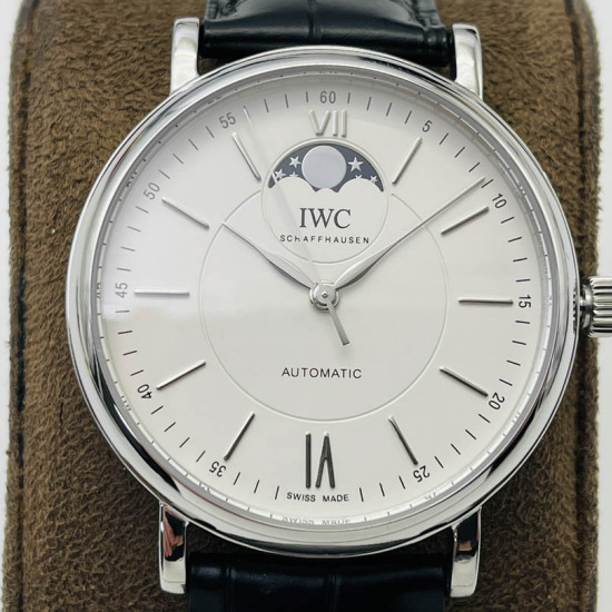 IWC Wave Series Watch Size: 40: 11.1 mm