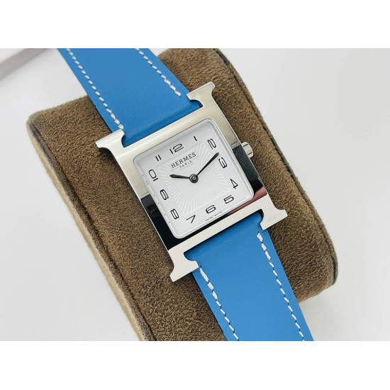 Hermes diamond series watch Size: 26X26MM