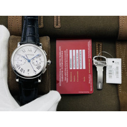Cartier Chronograph Ref: WSRO0002 Black Brown