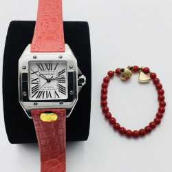 Cartier Santos Couple Watch Diameter: 51MM