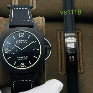 Panerai PAM1119 Carbon Brazing Series Watch Diameter: 44MM
