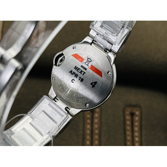 Cartier Blue Balloon Watch Diameter: 28 mm