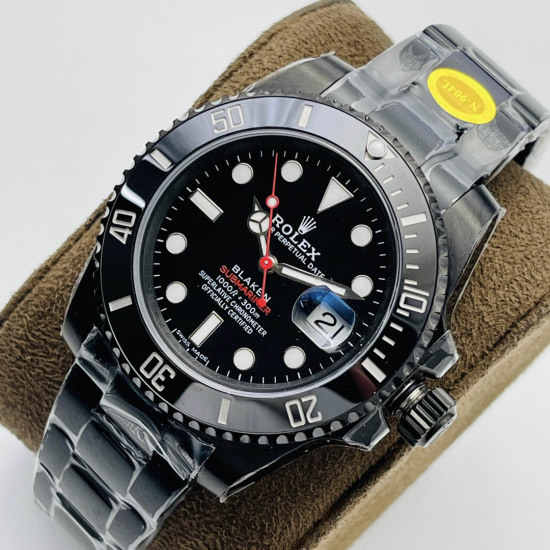 Rolex red and black series watch size: 40 mm