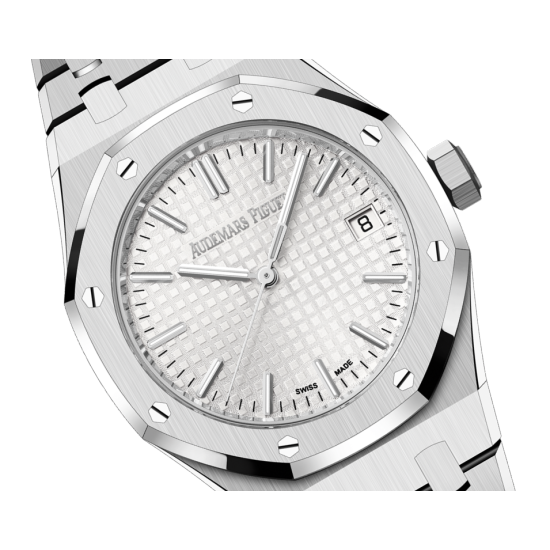 ROYAL OAK SERIES AUTOMATIC WINDING WATCH  5O ANNIVERSARY EDITION  Ref. 15550ST.OO.1356ST.01