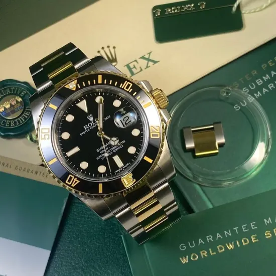 Rolex Submariner 116613LN-0001 black dial watch