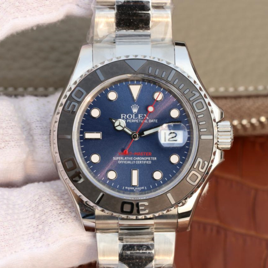 YACHT MASTER 1 ( BLACK & BLUE DIAL ) STAINLESS STEEL 40MM M116622