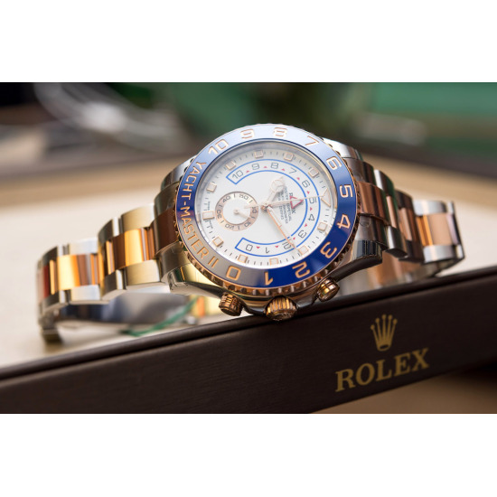 Rolex YACHT-MASTER II--(Rose Gold Strap) 116681-78211