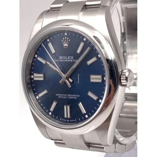 OYSTER PERPETUAL 124300 Series（Blue table）