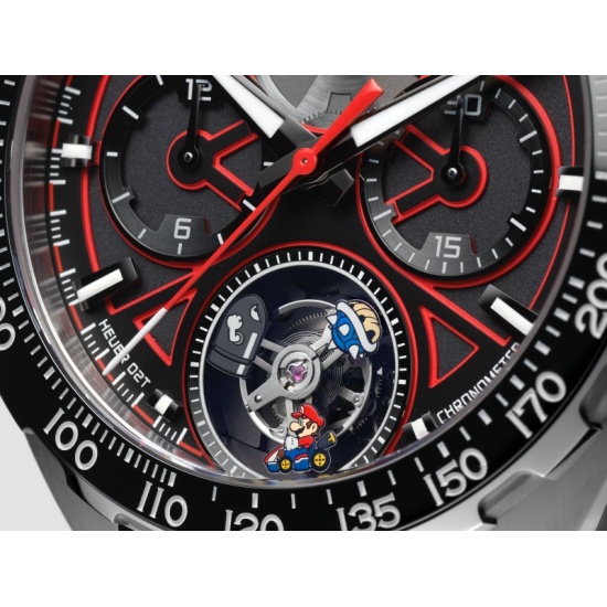 TAG Heuer x  Mario Kart  two joint watches limited edition stage