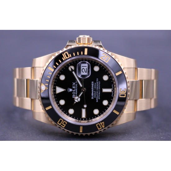 Rolex Submariner 116618LN-97208 black dial watch