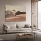Hand-painted oil painting living room sofa background wall decoration painting simple corridor aisle restaurant hanging painting