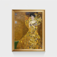 Purely hand-painted oil paintings, European-style living room murals, bedroom entrance dining room hanging paintings, Klimt's world-famous paintings