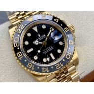 Rolex GMT Master II 126718grnr-0001 All Yellow Gold Swiss 3285 Movement Clean Factory