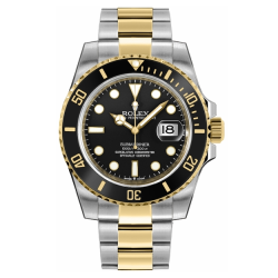 SUBMARINER DATE ROLEX OYSTER, 41 MM, OYSTERSTEEL AND YELLOW GOLD