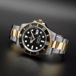 SUBMARINER DATE ROLEX OYSTER, 41 MM, OYSTERSTEEL AND YELLOW GOLD