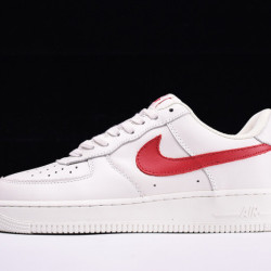 Nike Air Force 1 07 White Sport Red New Shoes 315122-126