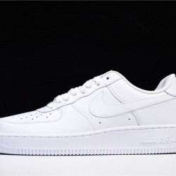 Nike Air Force 1 07 LV8 NBA Sz 18 White/ Black Athletic Shoes 823511-103